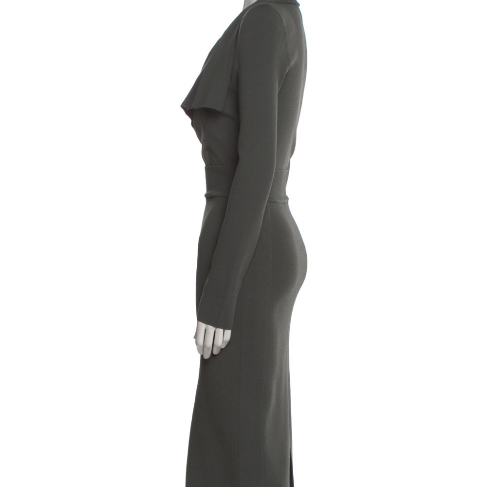 Scanlan Theodore crepe knit dress green sold out!!! Small - Picture 5 of 5